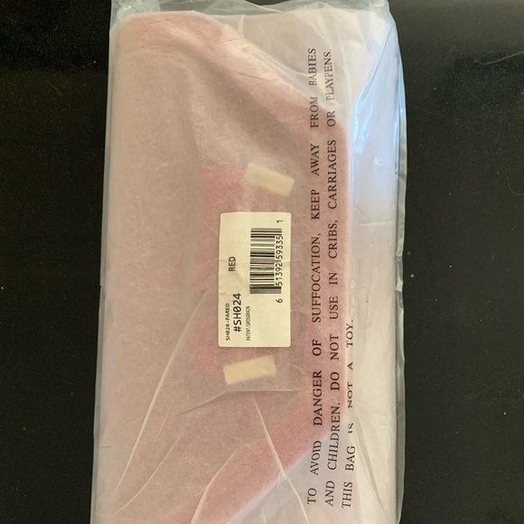 NWT J.Renee red patent leather evening bag - Picture 4 of 6